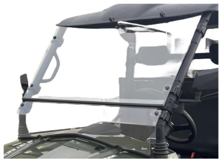 Upgrade to glass windscreen with wiper & washer